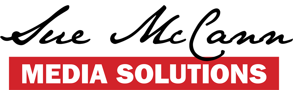 Logo for Sue McCann Media Solutions